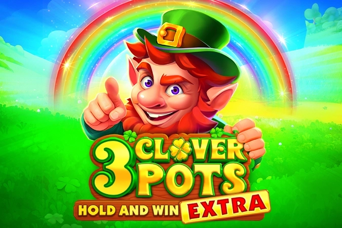 03323 3 clover pots extra